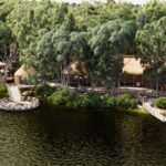 Xugana Island Lodge is being reuilt in the same spectaclar location on a permanent lagooon in the Okavango Delta