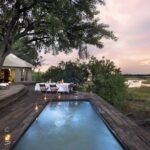 Scenic view of swimming pool at Zarafa Dhow Suites