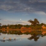 Sunset camp view at Little DumaTau