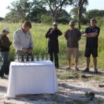 Refreshments after a game drive at Kadizora