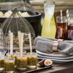 A mouth -watering high tea spread served at Little Mombo