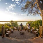 Firepit with a view at Little DumaTau