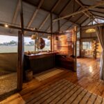 Guest bathroom at Mokolwane