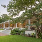 Guests enjoy terrace dining at the restaurant at Batonka Guest Lodge