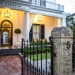 The entrance to the Cape Cadogan hotel