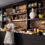 The pantry with goodies at Cape Cadogan