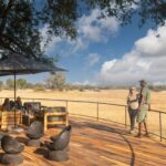 The main area with panorama views at Kiri Camp.