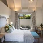 Interior decor of deluxe room at Four Rosmead