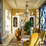 Private dinner set up at the Silo Hotel