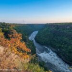 Breathtaking aerial views of the gorge from The Wallow