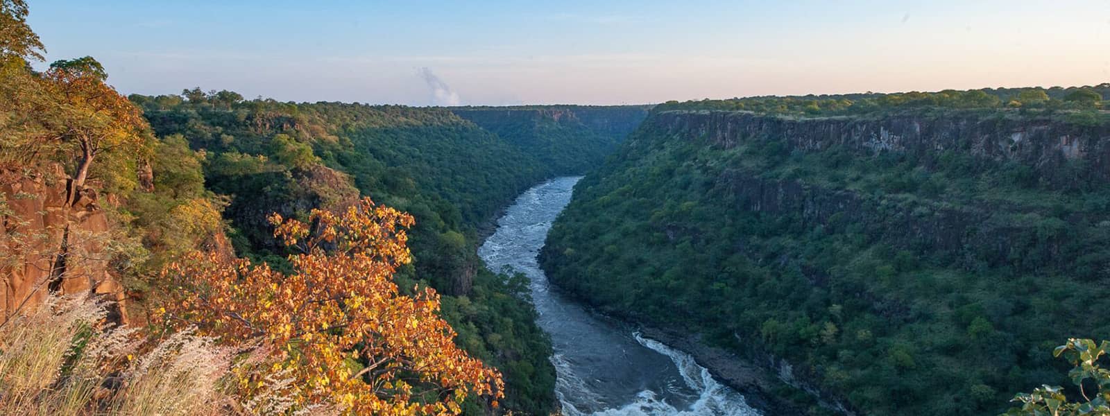 The Wallow Lodge view of surrounding gorge