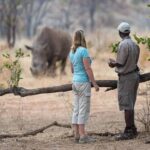 Rhino tracking is one of the unique activities available at Toka Leya