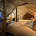A room view onto the Zambezi river
