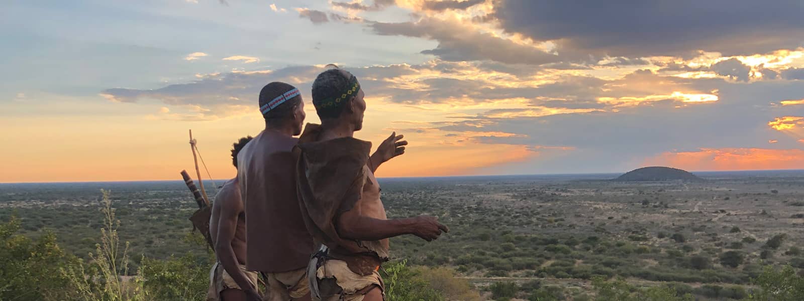 Bushman walk at Tsau Hills