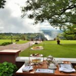 Victoria Falls Hotels' famous high tea is served mid afternoon