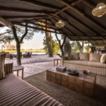 The Lounge area at Okavango Horse safaris