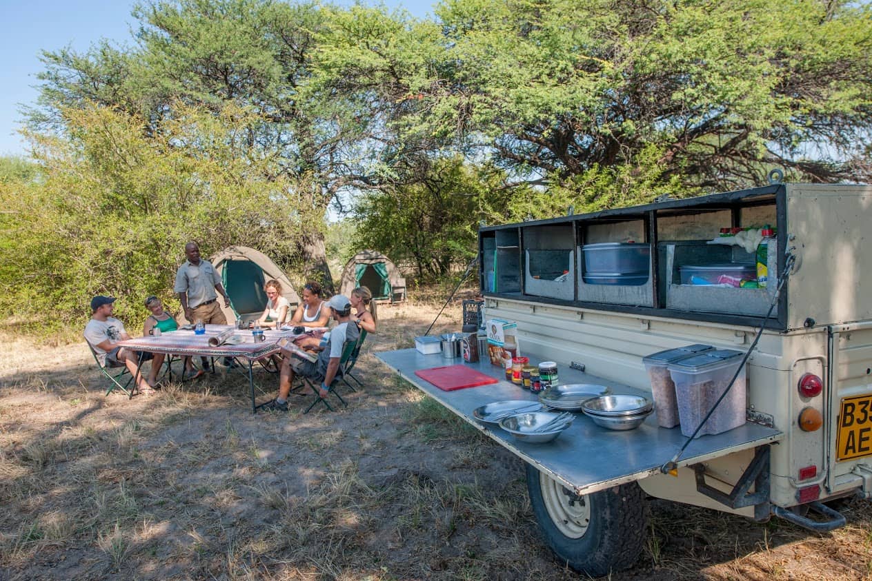 Bushways Safari camp setup