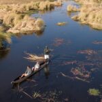 Mokoro excursions at Maxa camp in the Okavango