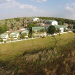 Aerial view of Maun Lodge