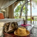 A view of a spacious room at Muchenje with view over plains