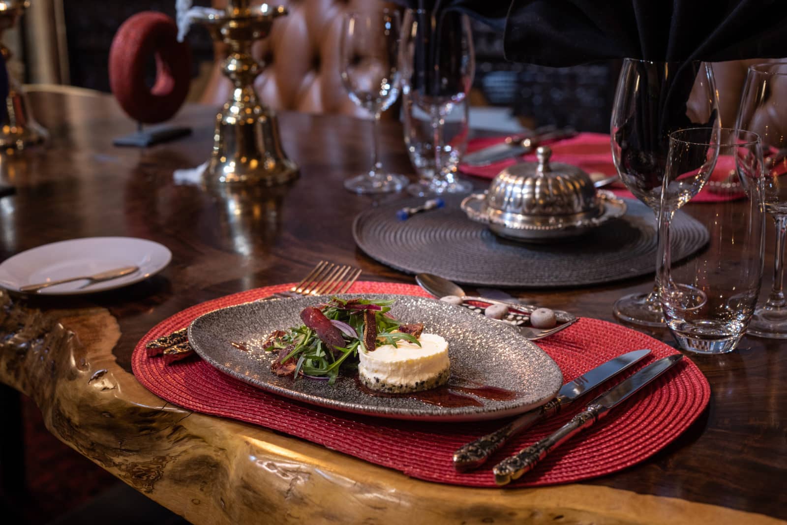 Delicious meals are freshly prepared and served to Selinda Camp guests