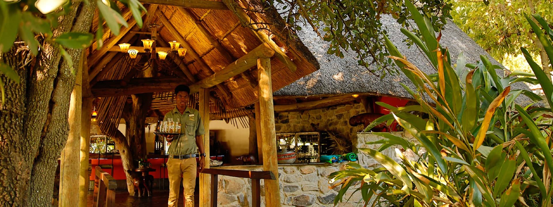 Thamalakane River Lodge entrance