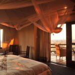 Panoramic views from guest room at Muchenje