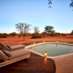 The Motse pool deck with sun loungers