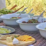 A delicious lunch spread prepared by guides of David Foot Safaris