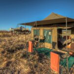 Pride of Africa standard mobile camp exterior view