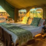 Pride of Africa mobile luxury camps guest tent