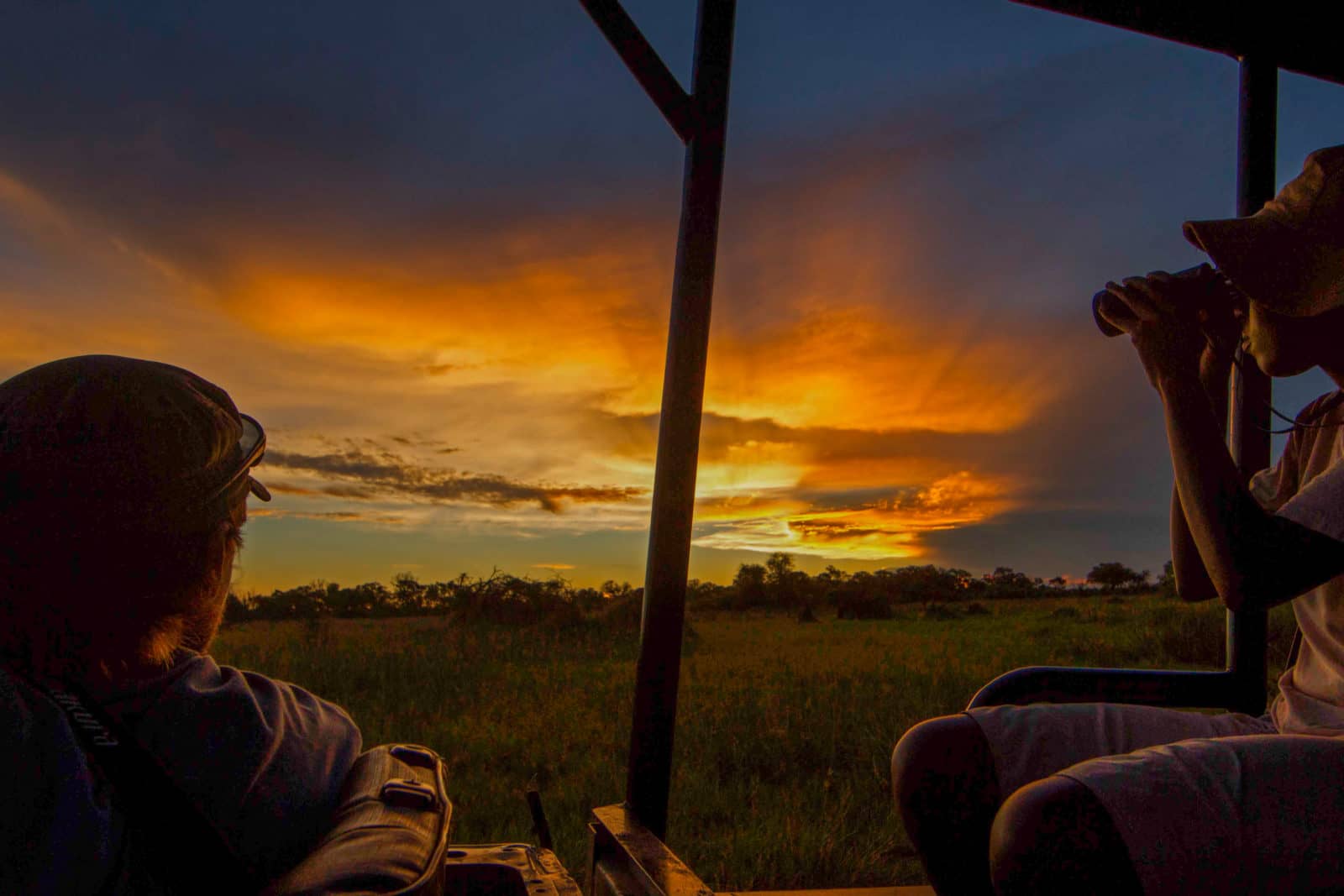 Evening sets in at Kwapa Camp