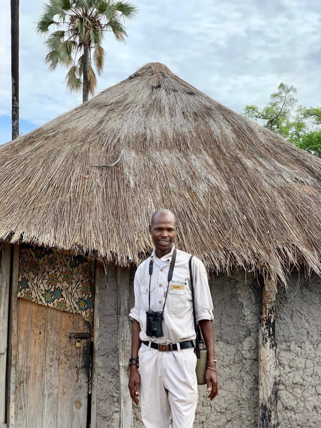 Guides at safari camps in the Okavango are from local villages