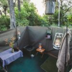 Semi luxury tents - Walk Botswana Safaris