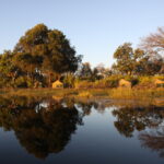 Endeavor Safaris' mobile camp boasts scenic views over the river