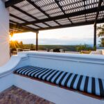 Splendid view from stylish outside seating area at Fairview House