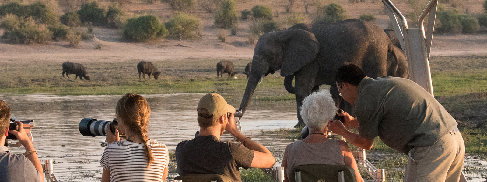 Botswana photographic safari_chobe river elephants