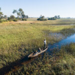 Explore the Okavango the traditional way, by Mokoro, at Kala Camp