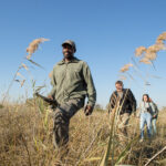 Explore the islands of the Okavango on foot with your professional safari guide at Kala Camp.