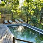 Swimming pool area at Bakwena Lodge