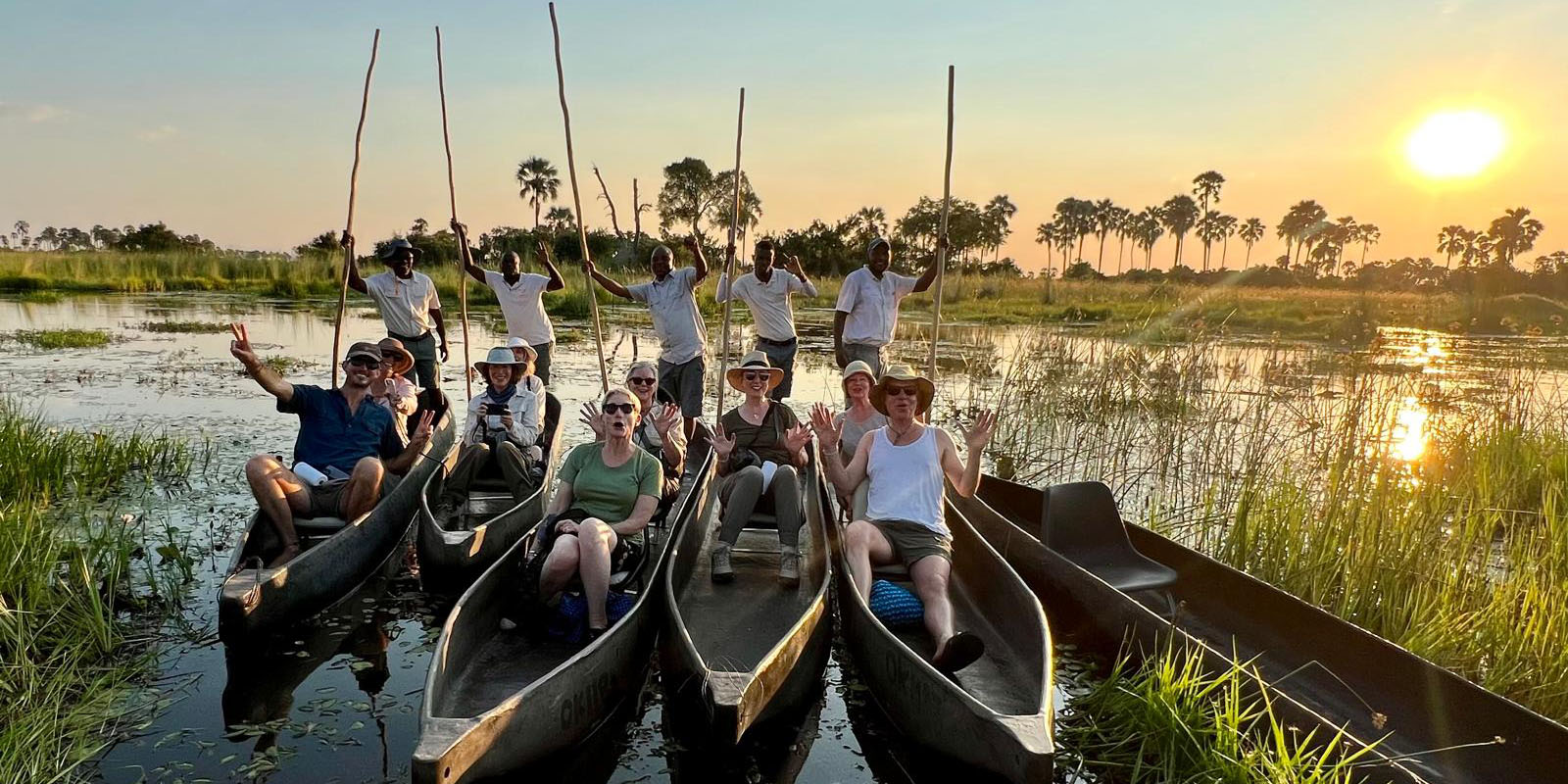 Alexander McCall Smith Group Tour in Mokoro