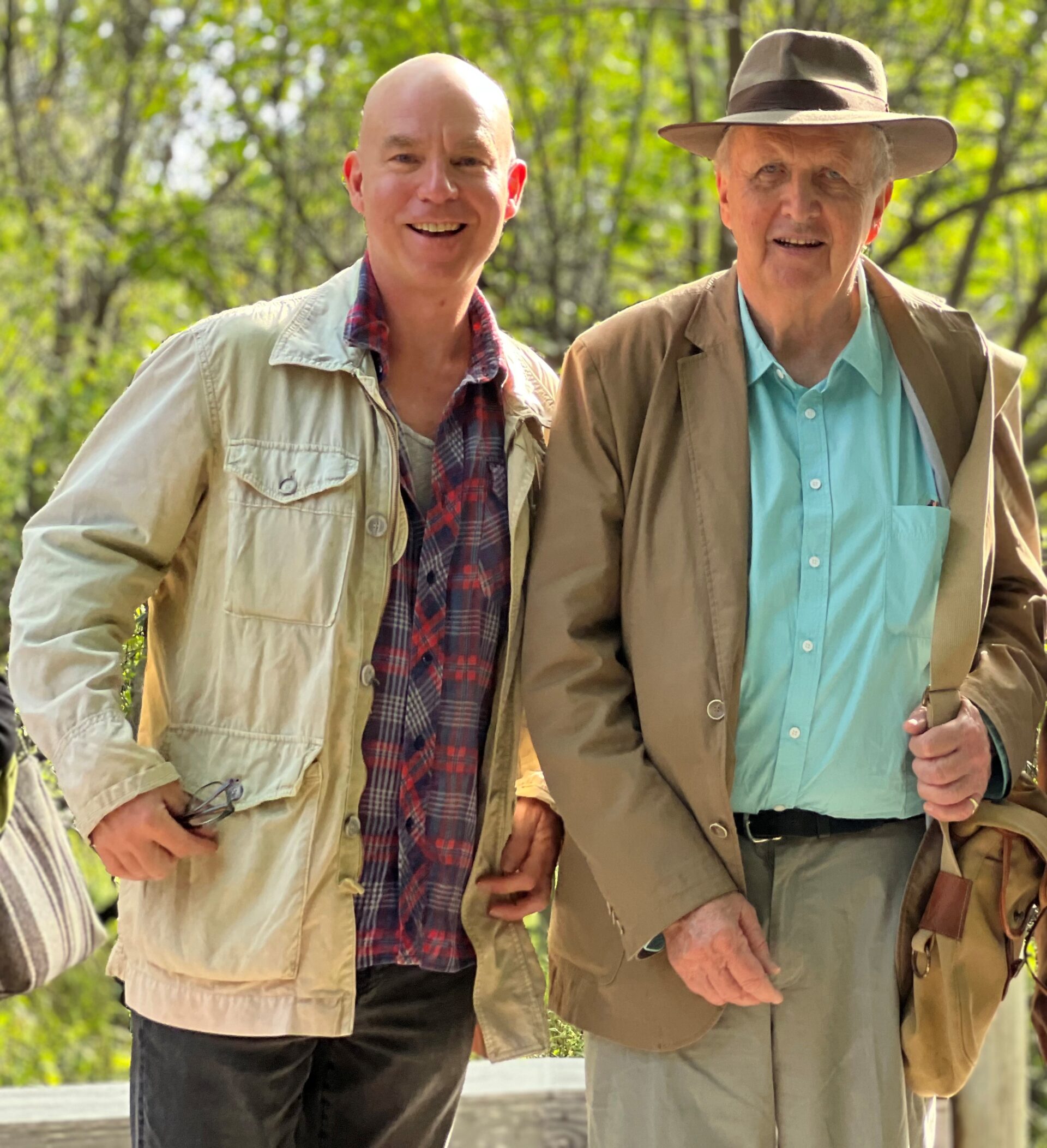 Mats orgren Wanger and Alexander McCall Smith