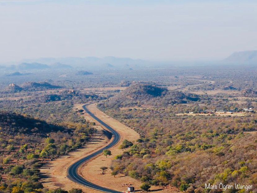 The road to Mochudi