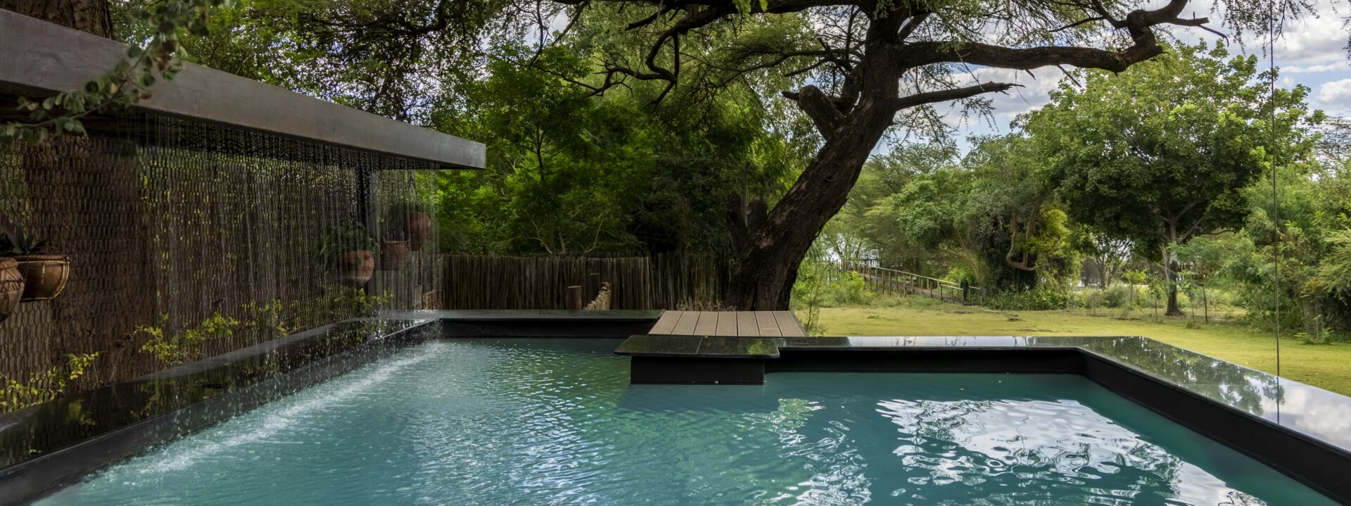 Chobe River Lodge swimming pool