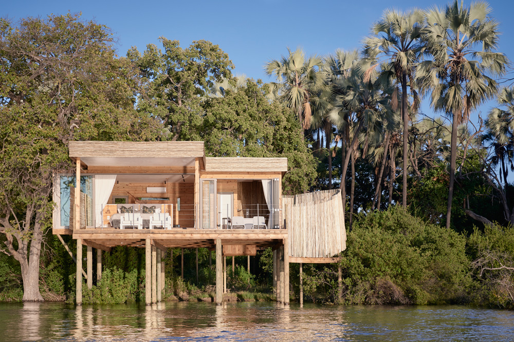 Victoria Falls River Lodge Island Treehouses