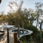 Plunge pool in all guest rooms at Victoria Falls River Lodge.