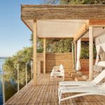 Private deck of the Island Treehouses.
