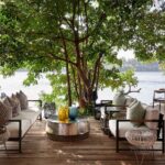 The main guest area at the Island Treehouses.