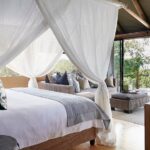 Guest room at Victoria Falls River Lodge