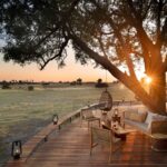 Tawana main deck at sunset